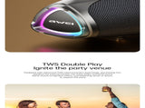 KA38 Wireless Bluetooth Portable Speaker, V1300-KA38-BLACK