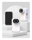 2K Mini Actionera, Thumb Wearable Vloggingera with Hands-Free POV Recording, Portable Helmet V1107-785-68770-WHT6