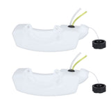 2Pcs Gas Fuel Tank Lawn Mower Fuel Tank Replacement Part for 405 139 32 Type Brush Cutter V1294-YM0714-3111210379711