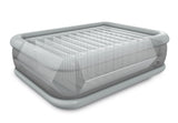 INTEX Queen Dura-Beam Comfort Plush Air Mattress w/ Built-In USB Electric Pump 64418 V1032-IXQUEENCOMFORT_64418