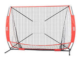 5x5 Baseball Softball Practice Net, Portable Baseball Training Net for Hitting Batting Catching V952-55YCDKQDDPJXEZXRVV0