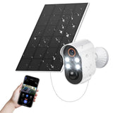 Wireless Security Camera with AI Motion Detection Real Time Notifications Waterproof -Black V1263-JX-7585-1
