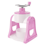 Hand Crank Shaved Ice Machine Stainless Steel Blades Safe Portable Ice Crusher for Home Restaurants V1294-YM0716-3113220160412
