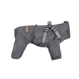 Dog Raincoat Waterproof Reflective Adjustable Harness Jacket - Dark Grey 4XL V1263-JX-7968-7