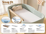 Giselle Bedding 15cm Cot Mattress, 38D Gel Memory Foam Cover MATTRESS-B-COT-DS-15-WH