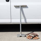 Heavy Duty Steel Valve Wrench Plated Silver for Industrial Applications V1366-AZ2-W-20254