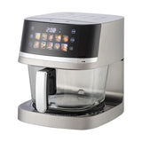 5L Smart Air Fryer with 360&deg Visible Glass Window, Zero-Coating Titanium Pot, Large Color Screen, V1107-CS-ZAILXA21