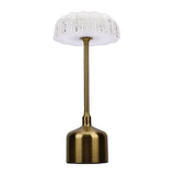 Cordless Table Lamp Rechargeable 3000mAh Nordic Retro LED Night Light Bedside Lamp for Living Room V1294-YM0901-3119250078611