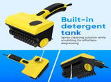 2 in 1 Electric Grill Brush, Cordless Electric Grill for Outdoor Grill, 360&deg Rotating V1258-DP02-C-336