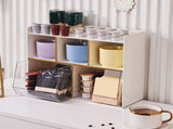 Tea Bag Storage Rack Multiple Tiers Integrated Plastic Tea Bag Storage Organizer for Kitchen V1294-YM0901-3117240147011