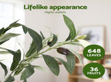 Artiss 155cm Artificial Olive Tree Faux Trees Indoor Decor Artificial Plants Lifelike Plant AP-TREE-OLIVE-155