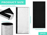2Pcs AC Hose Insulation Sleeve with Oxford fabric, Three Layer Insulation Design, Easy Installation, V1369-AZ3-W-12364