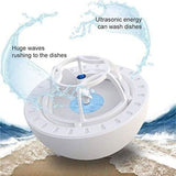 Mini Portable Dishwasher Ultrasonic Dishwasher Lazy Dishwashing Device Portable Dishwashing Machine V1370-AZ4-12762