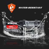 X-BULL Electric Winch 4500LBS/2041KG Steel Cable Wireless Remote Boat ATV 4WD V211-AUEB-AXEW017