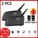 1200M Bluetooth Motorcycle Helmet Intercom Headset V728-PB1005004983273542