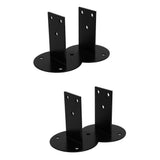 Sleek Handrail Bracket for Stairs Stainless Steel Black V1366-AZ2-W-13630