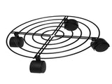 Universal Wheel Platform Metal Structure Multifunctional Rolling Platform for Flower Pots Spa Tubs V1294-YM0901-3117240175011