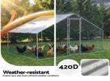 i.Pet Chicken Coop Rabbit Hutch Outdoor Run Walk in Hen Cage Ferret House 3x2x2m PET-CHICK-CAGE-B-2X3