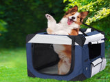 Pet Carrier Bag Dog Puppy Spacious Outdoor XXL XX-Large PT1046-XXL-BL