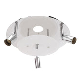 GU10 Household Ceiling Lamp 3 Heads Round Ceiling Lamp Modern Ceiling Light for Bedroom Living Room V1294-YM0714-3119210321411