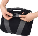 2 Pcs Adjustable Heavy Fitness Power Sandbag, Portable Adjustable Canvas Sand Kettlebell Soft Sand V1192-AZ-W-3018