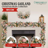 Christabelle Premium 1.8m Christmas Garland Jewelled Baubles & Berries Tree Decoration Ornament 112_GUE525