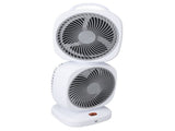 Double Layer Tower Fan 5 Speeds Rechargeable Portable Small Oscillating Table Fan for Home Camping V1294-YM0901-3113240209711