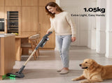 Devanti Cordless Vacuum Cleaner with Auto-Empty Dust Station, 18kPa Powerful Suction 1.05kg VAC-CL-V1P-GY