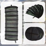 Herb Drying Rack Net 8 Layer Dryer Mesh Hanging Dryer Rack Zipper Dry Rack V63-838841