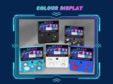DC45V Retro Handheld Game Console, 4.5Inch HD IPS Full View Screenwhite V1300-DC45V-WHITE