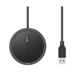 USB Omni-Directional Condenser Microphone Mic for Meeting Business Conference Computer Laptop PC V1369-AZ3-W-08267