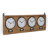 World Timber Clock V742-M7185