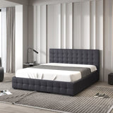 Milano Decor Eden Gas Lift Bed - Dark Grey - Double ABM-10001886