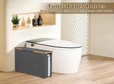 Toilet Paper Storage Basket with Lid, Holds 9-12 Rollsgray V1188-MS-525-003