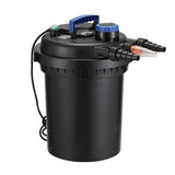 Giantz Aquarium Filter Fish Tank External Canister Water Filter 10000L/H AQUA-UVF-10000-N