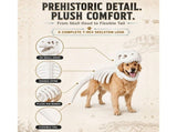Dinosaur Costume For Dogs, Soft Plush T-Rex Skeleton Halloween Dinosaur Pillow Costume for Dogs V1366-AZ2-W-18313