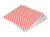 240 Sheets Checkered Dry Waxed Deli Sheets Grease Resistant Food Basket Liners Deli Wrap Wax V1294-YM0703-3118230145211