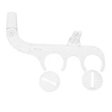 Ultra Slim Bidet Toilet Seat Dual Nozzle Self Cleaning Feminine Butt Wash Bidet V1294-YM0703-3112230007811