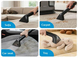 Devanti Carpet Washer Handheld Vacuum Cleaner 1700W 11kpa Rapid Heating Black CPW-ST-9002