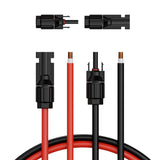VEVOR 30FT Solar Panel Extension Wire with Female & Male Connectors 10AWG 1 Pair V952-TYNDCBYZXSX38XV37Y3