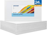 Painting Panel Boards - 5x7 Inch Art,24 Pack with Painting Panels- 24 Pack V1258-DP02-C-1017