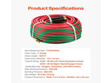Oxygen Acetylene Hose 1/4-Inch x 100FT T Grade Hose 300PSI Max Working Pressure V952-TJYYGHJRGMG1F9RY6V0