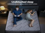 Giselle Bedding 34cm Queen Mattress Hybrid, Pocket Spring Bed Mattress MATTRESS-B-TT34-Q