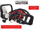 75CC Petrol Demolition Saw Concrete Cut Off Wet Demo Cutter Road Brick 350MM V379-CUTOFSAW05