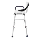 Sliding Tub Transfer Bench Shower Chair & Cut-Out Seat Reversible Backrest V952-YDSYGZYTLSLBHHUJMV0
