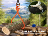 Log Skidding Tongs, 81.3cm 2 Claw Log Lifting Tongs, Heavy Duty Steel Lumber Skidding Tongs, 700 kg V952-YMQZQ32YC2ZBP6NXKV0