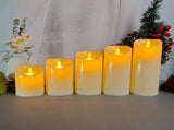 LED - Pillar - Indoor Mood Lighting - Flameless - Candle Set - Electric V1189-WXF-260203-00535