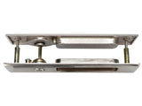 Zinc Alloy Sliding Door Lock Latch Handle Set Bathroom Balcony Cabinet Door Hardware FittingsBrushed V1294-YM0901-3114200066712
