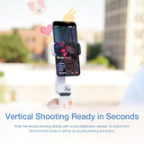 Smooth-Xs Handheld Gimbal Stabilizer Selfie Stick - Pink 200G V562-F0231ACD