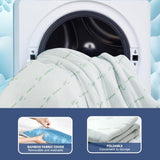 King Single Bamboo Memory Foam Mattress Topper 7-Zone 8cm V178-66887